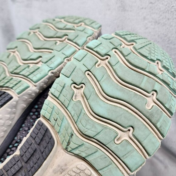 Brooks Shoes Womens Size 9 Glycerin 17 Gray Lace Up Athletic Sneakers - Picture 9 of 12